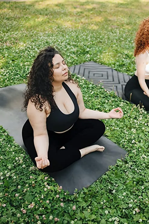 1 Pack Black Plus Size Leggings with Pockets for Women