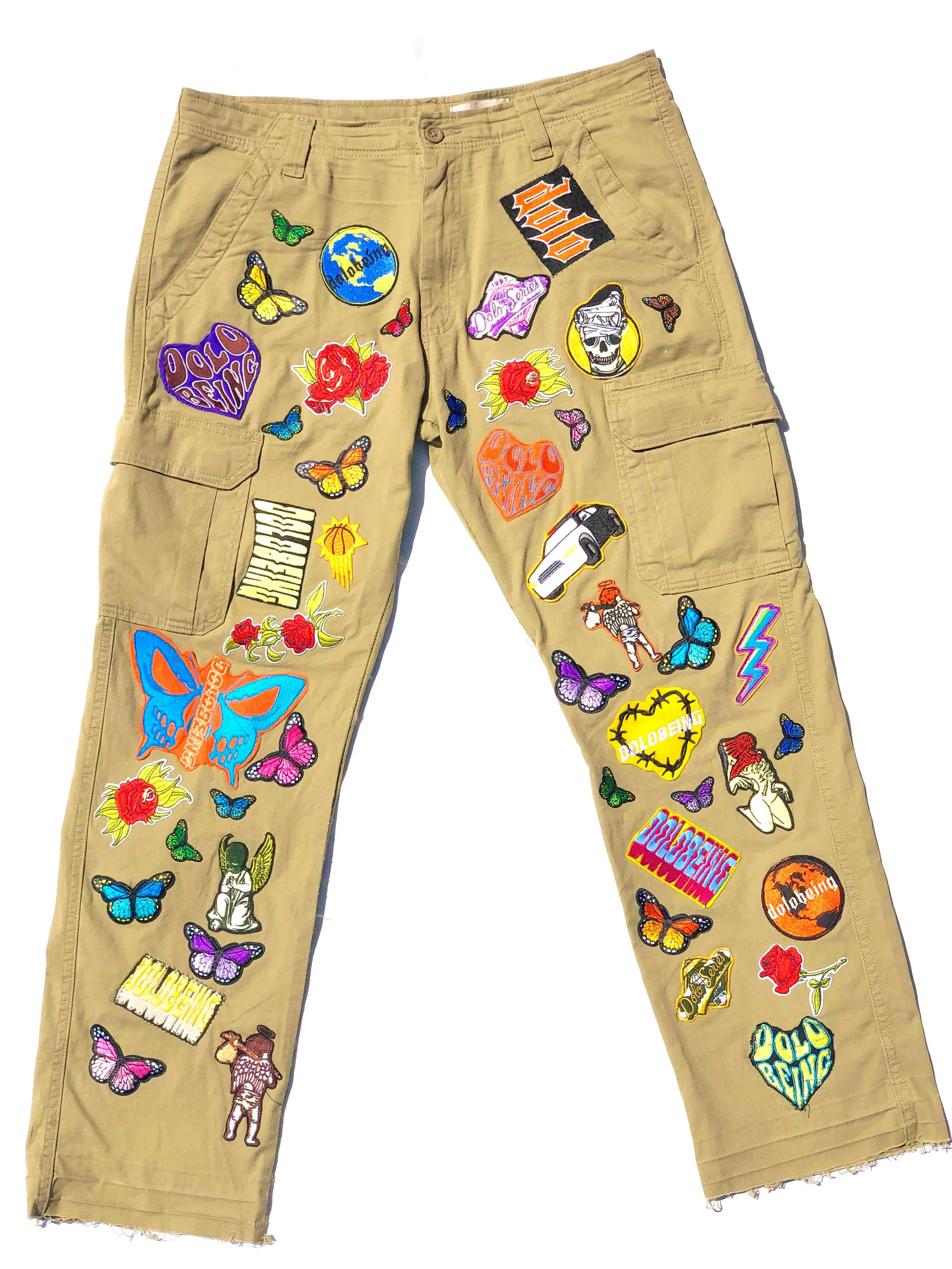 1/1 Patchwork Cargo Pants