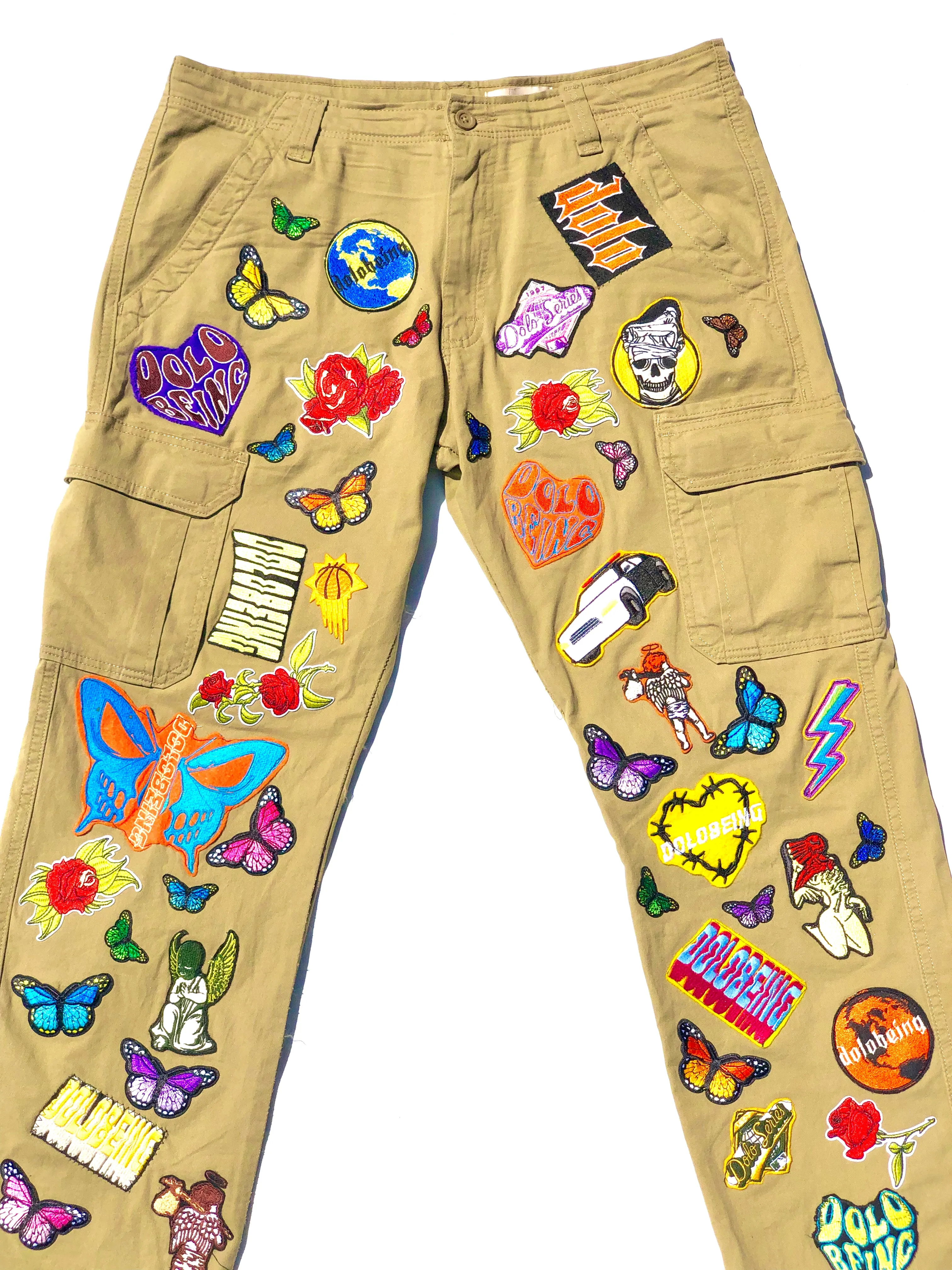 1/1 Patchwork Cargo Pants