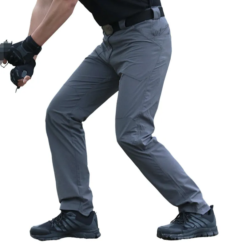 2023 New Style Baggy Multifunction Outdoor Men Casual Loose  Men's Trousers plus size Pockets Men Street wear