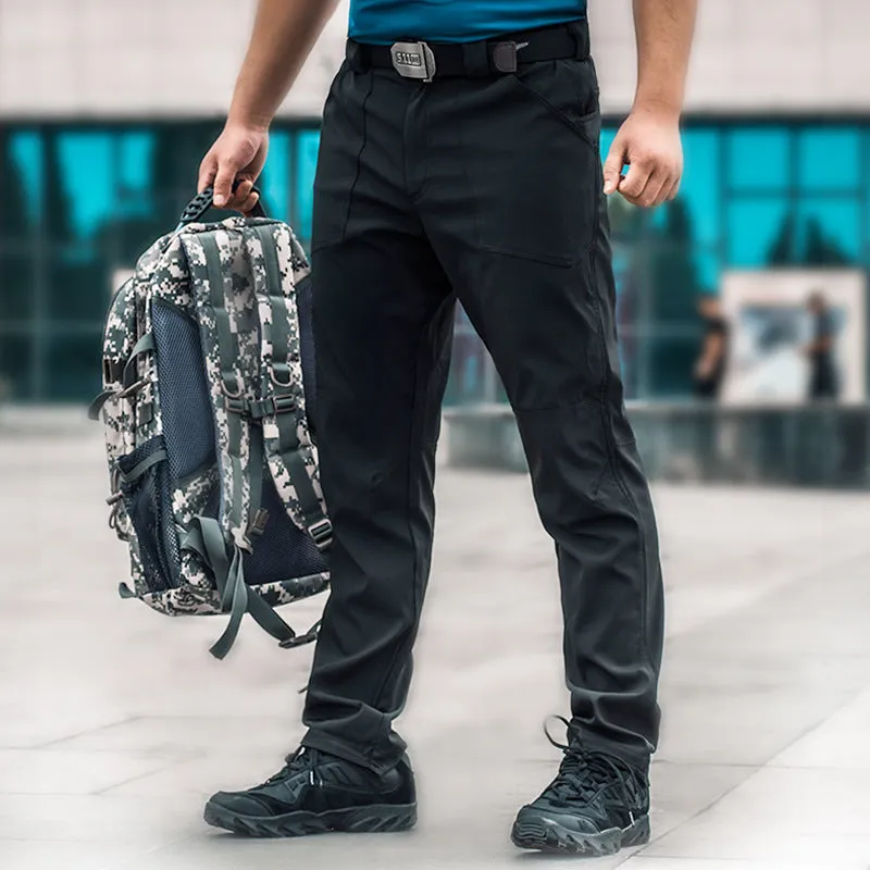 2023 New Style Baggy Multifunction Outdoor Men Casual Loose  Men's Trousers plus size Pockets Men Street wear