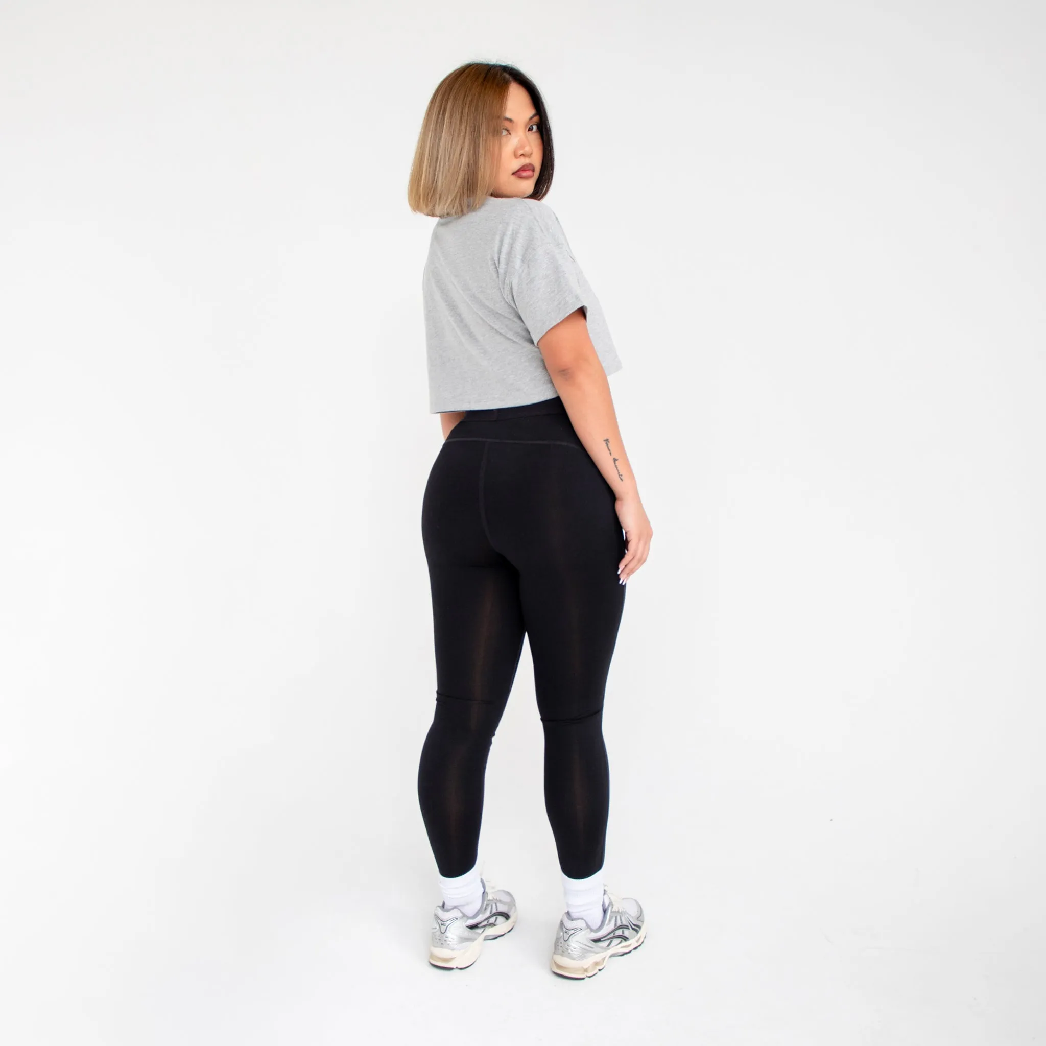 4000 - Women's Loose Cropped Tee
