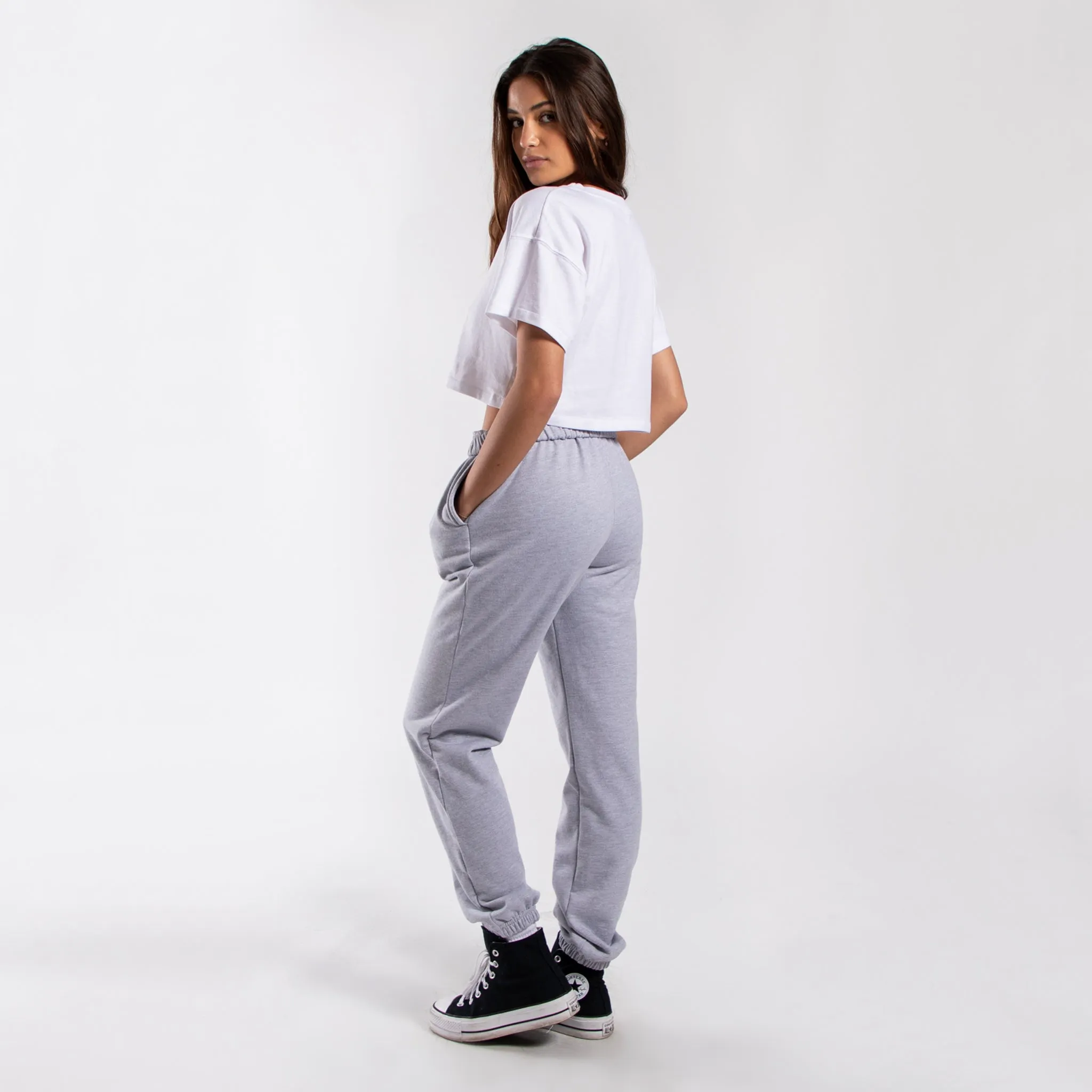 4000 - Women's Loose Cropped Tee