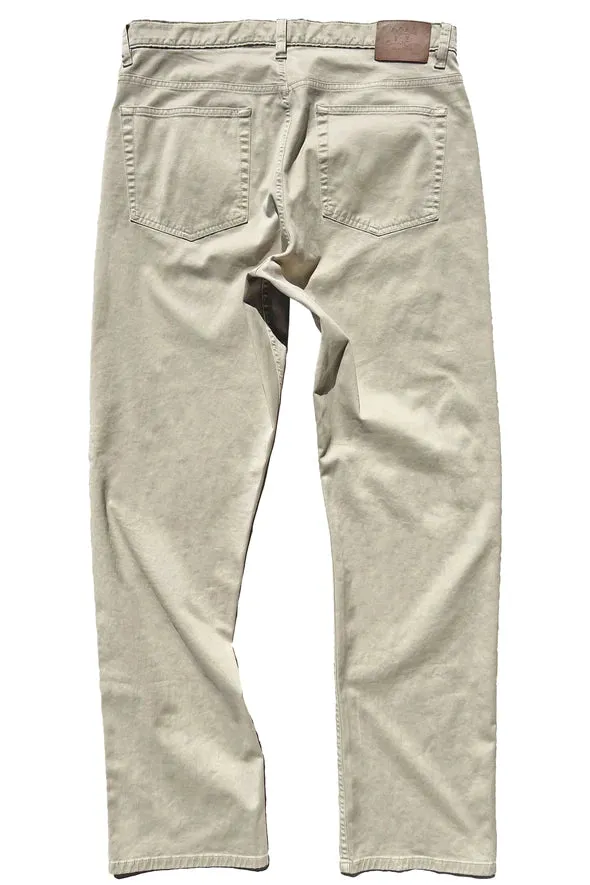 5 Pocket Stretch Twill Pant (Khaki)