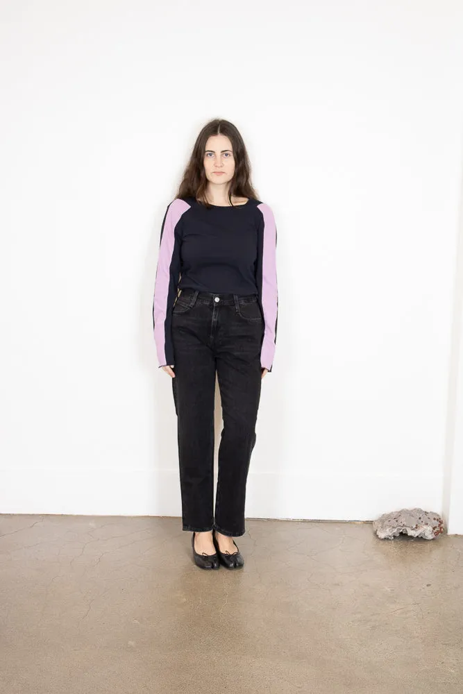 6397 Paris 5 Pocket in Black