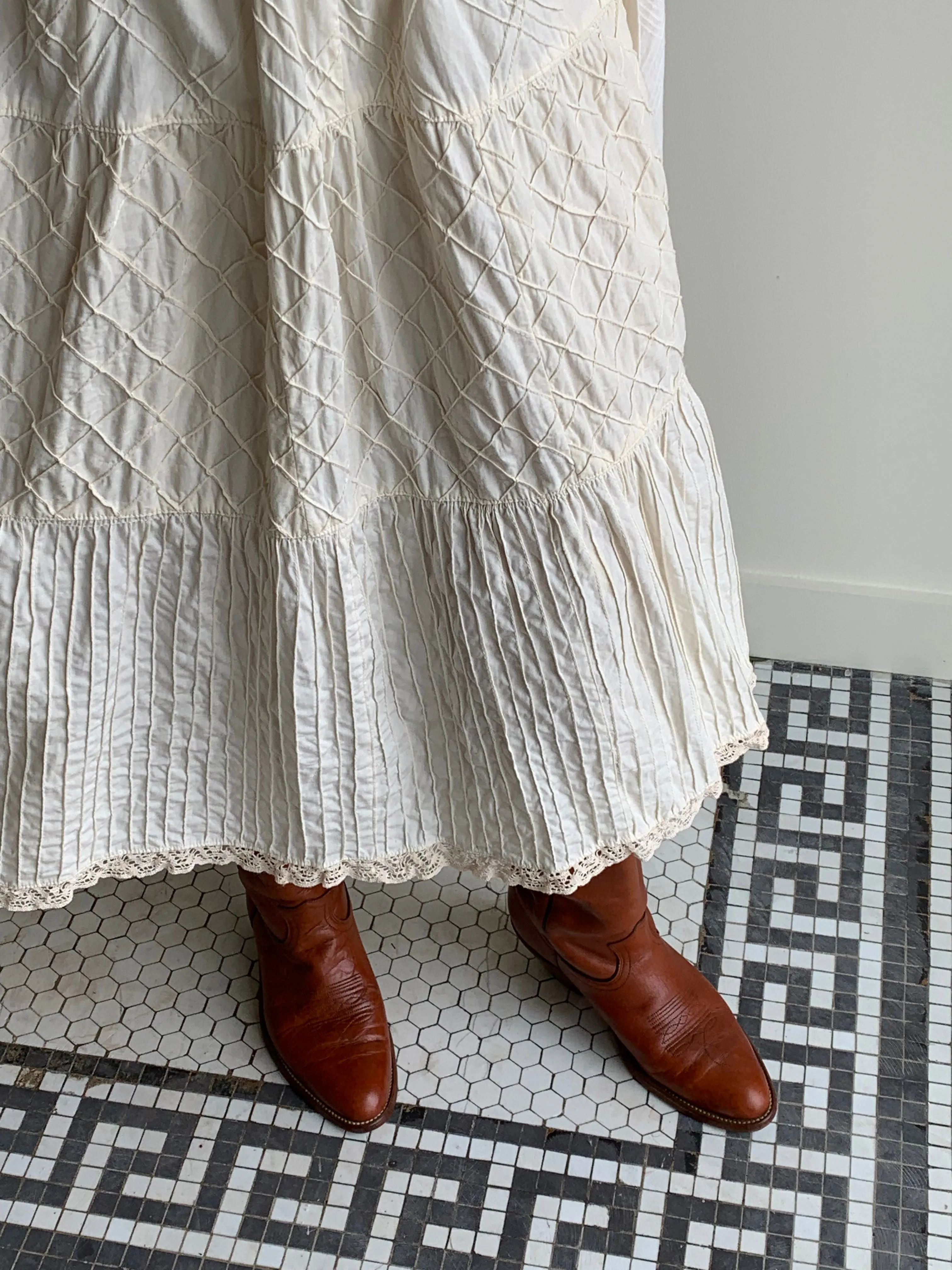70s Tachi Castillo cotton skirt