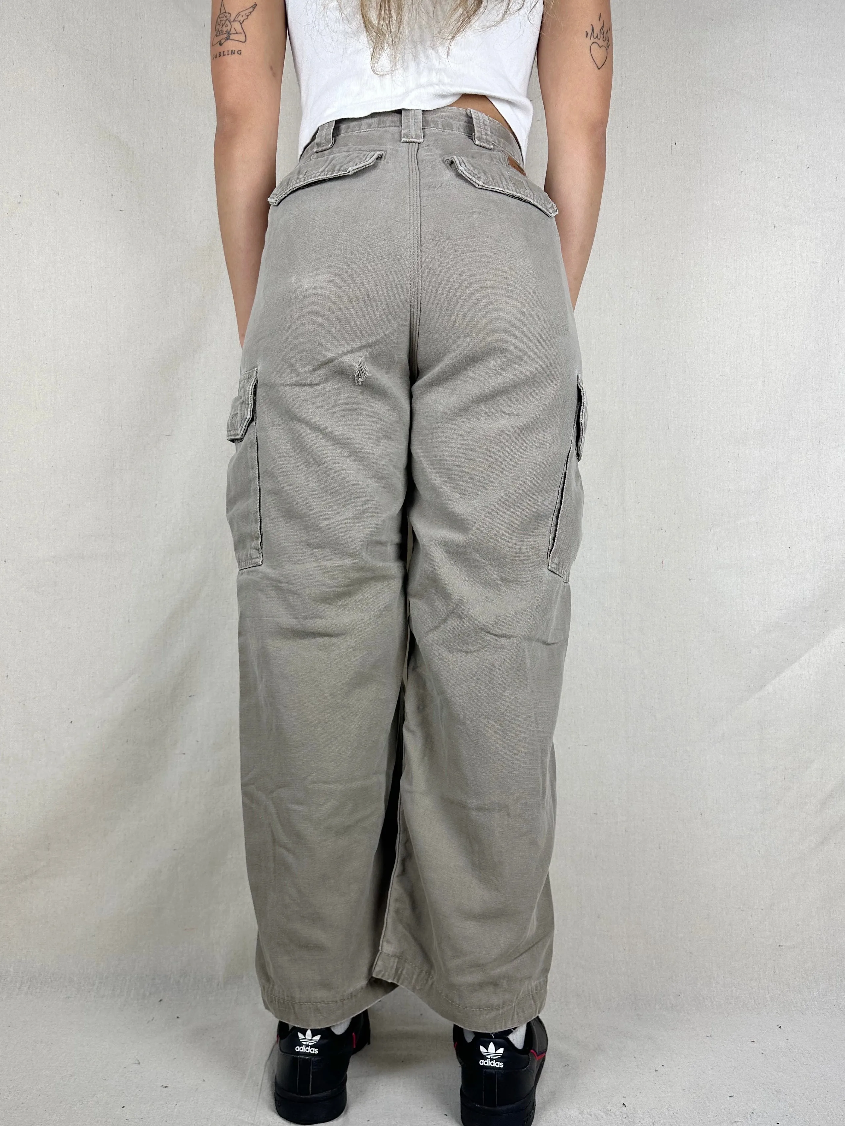 90's Carhartt Vintage Cargo Pants Size 28x26