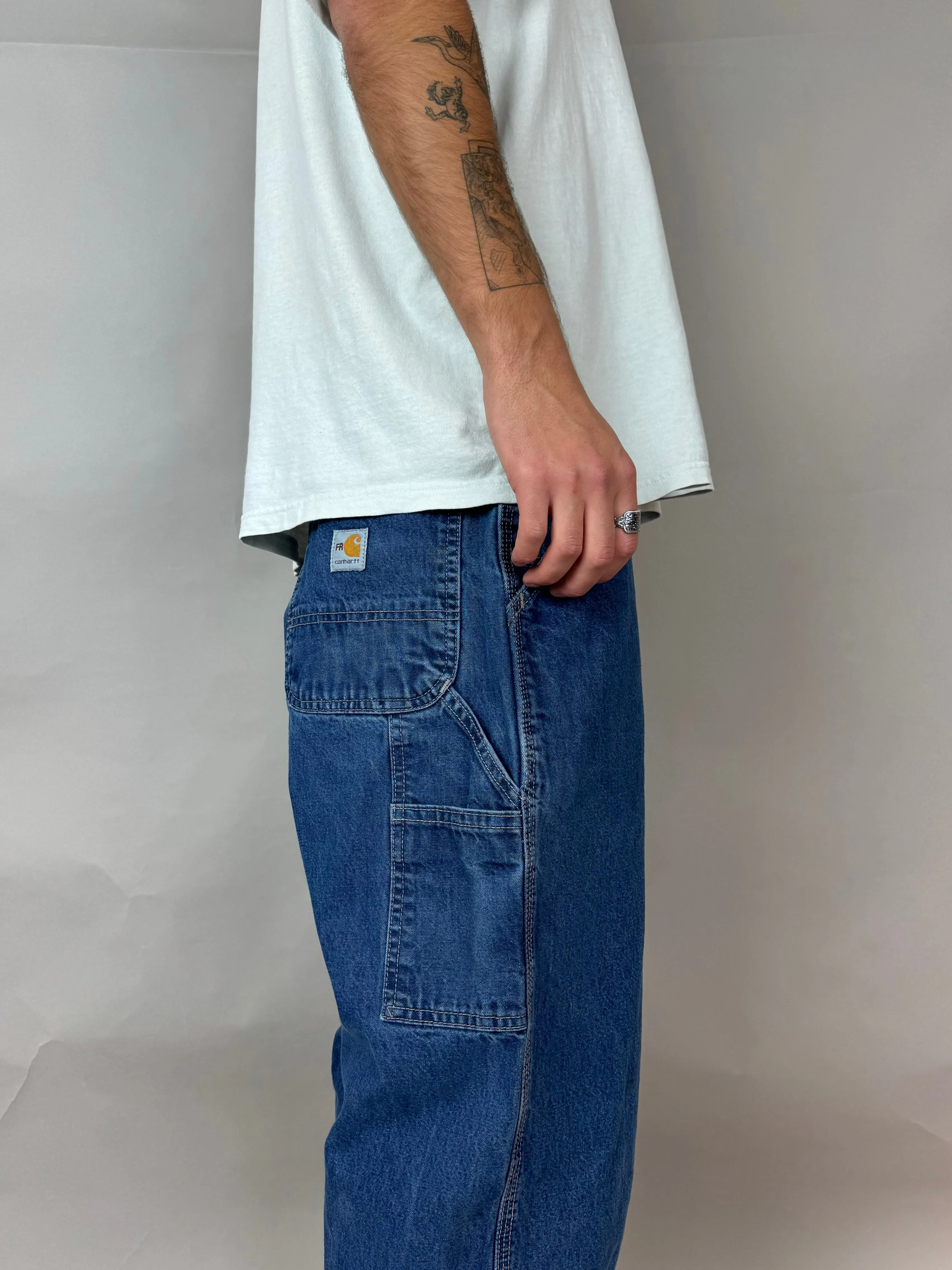 90's Carhartt Vintage Carpenter Jeans Size 36x34