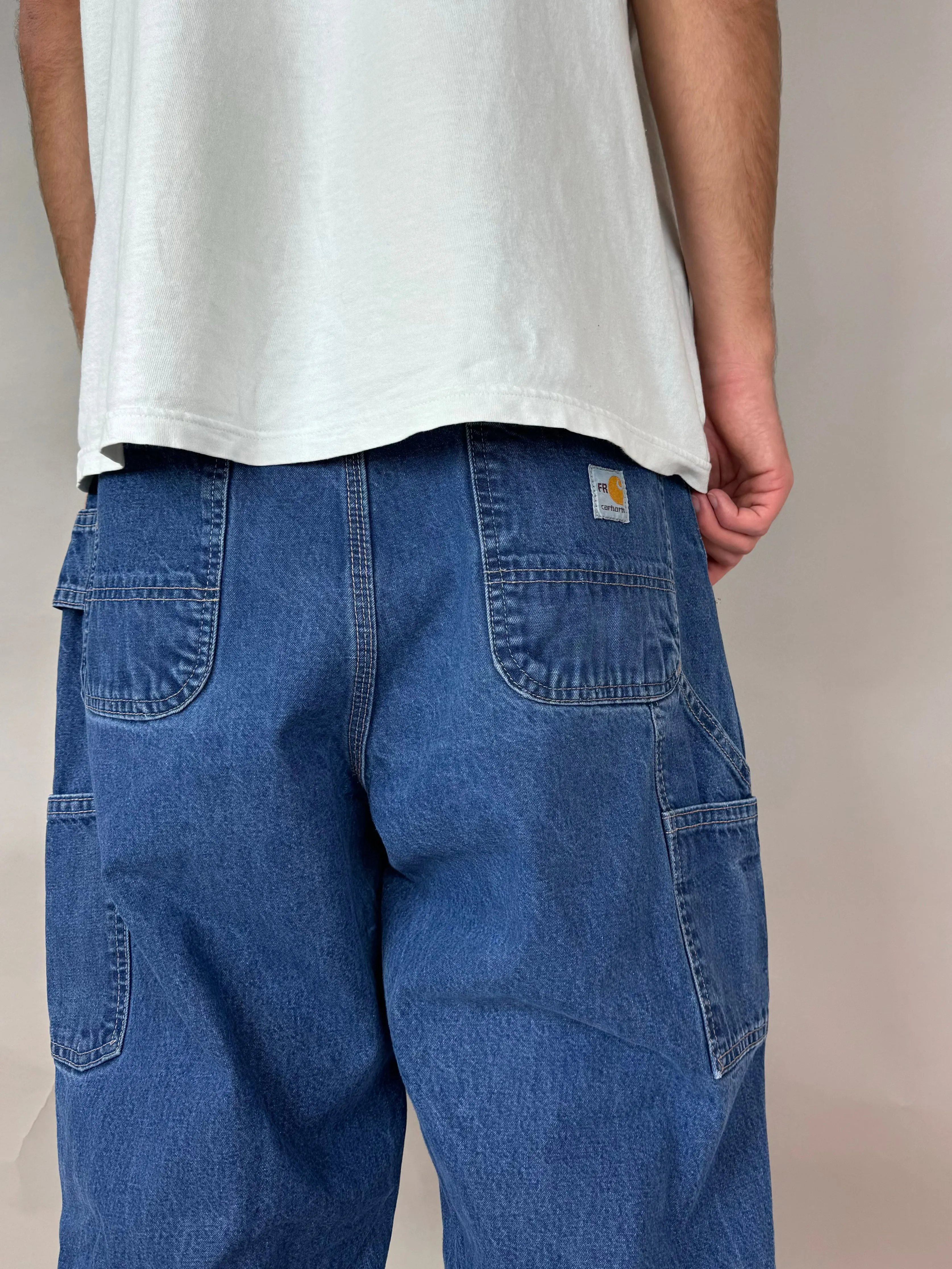 90's Carhartt Vintage Carpenter Jeans Size 36x34
