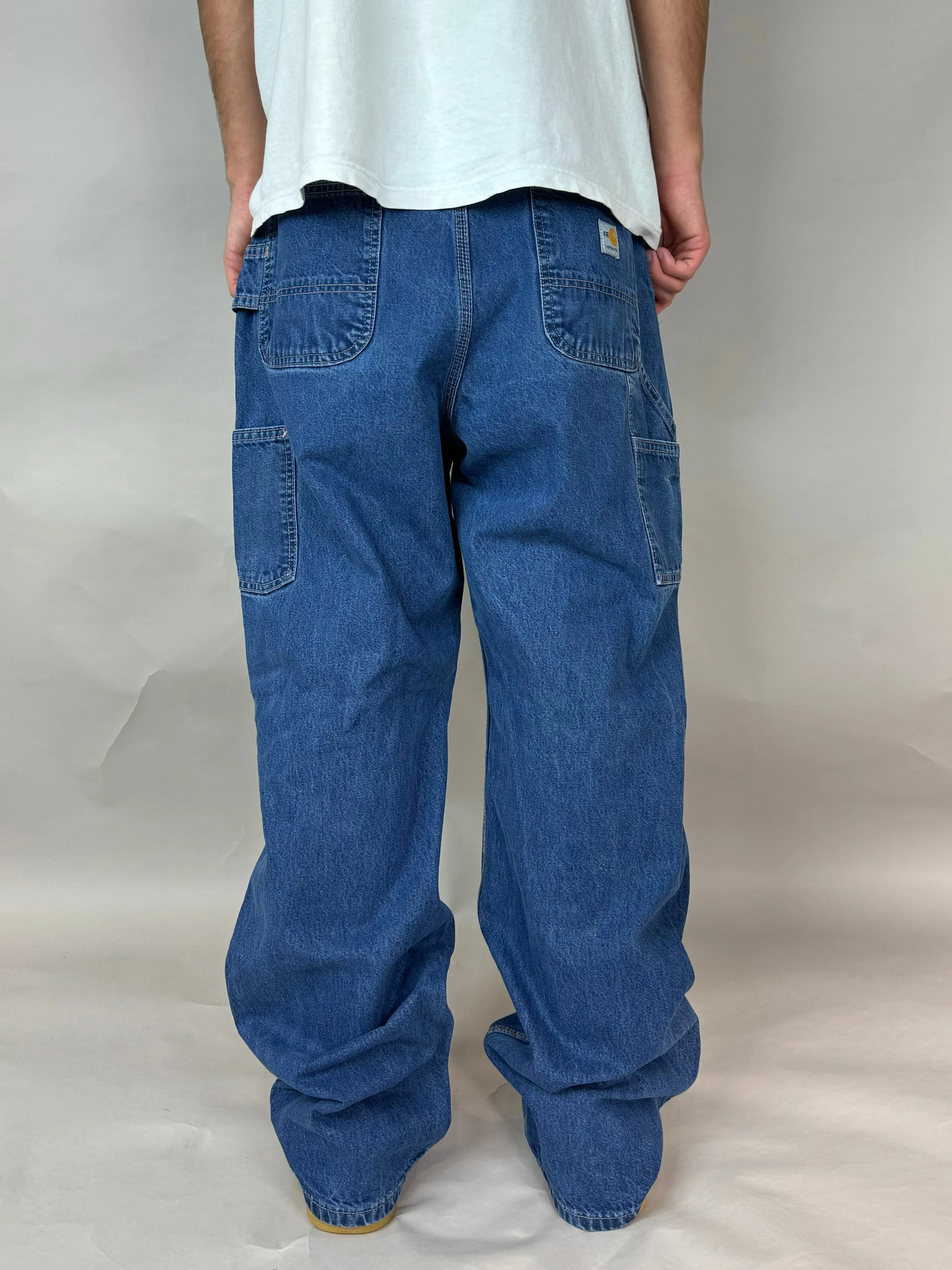 90's Carhartt Vintage Carpenter Jeans Size 36x34