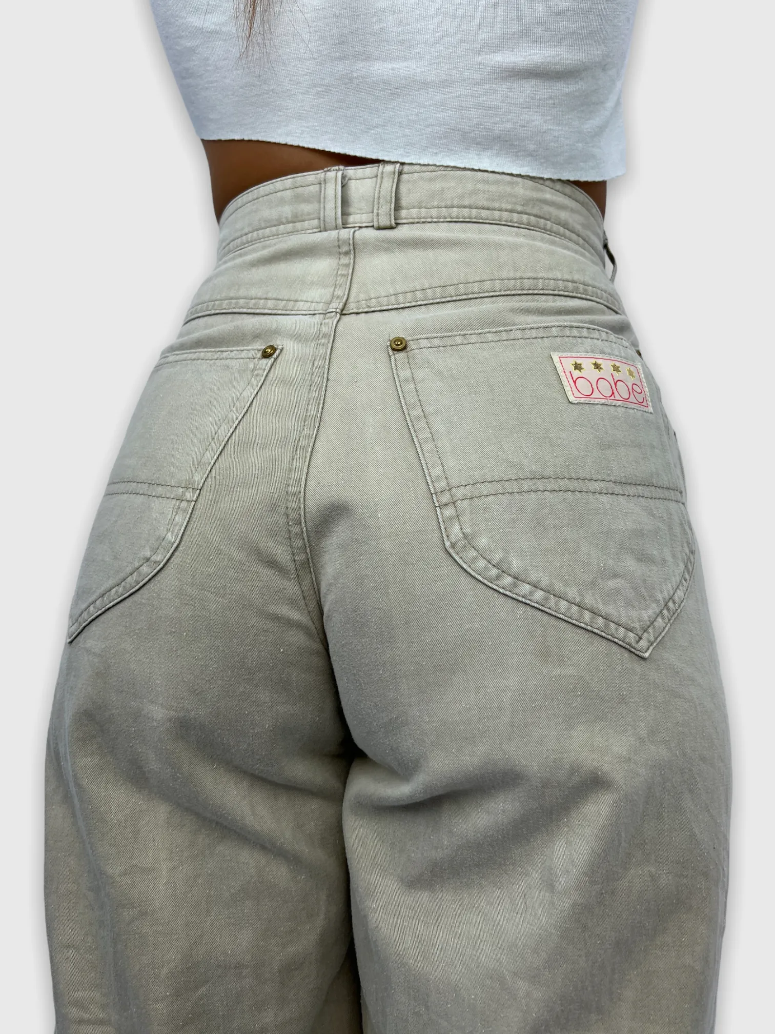 90's NZ Made Vintage High Waisted Pants Size 6