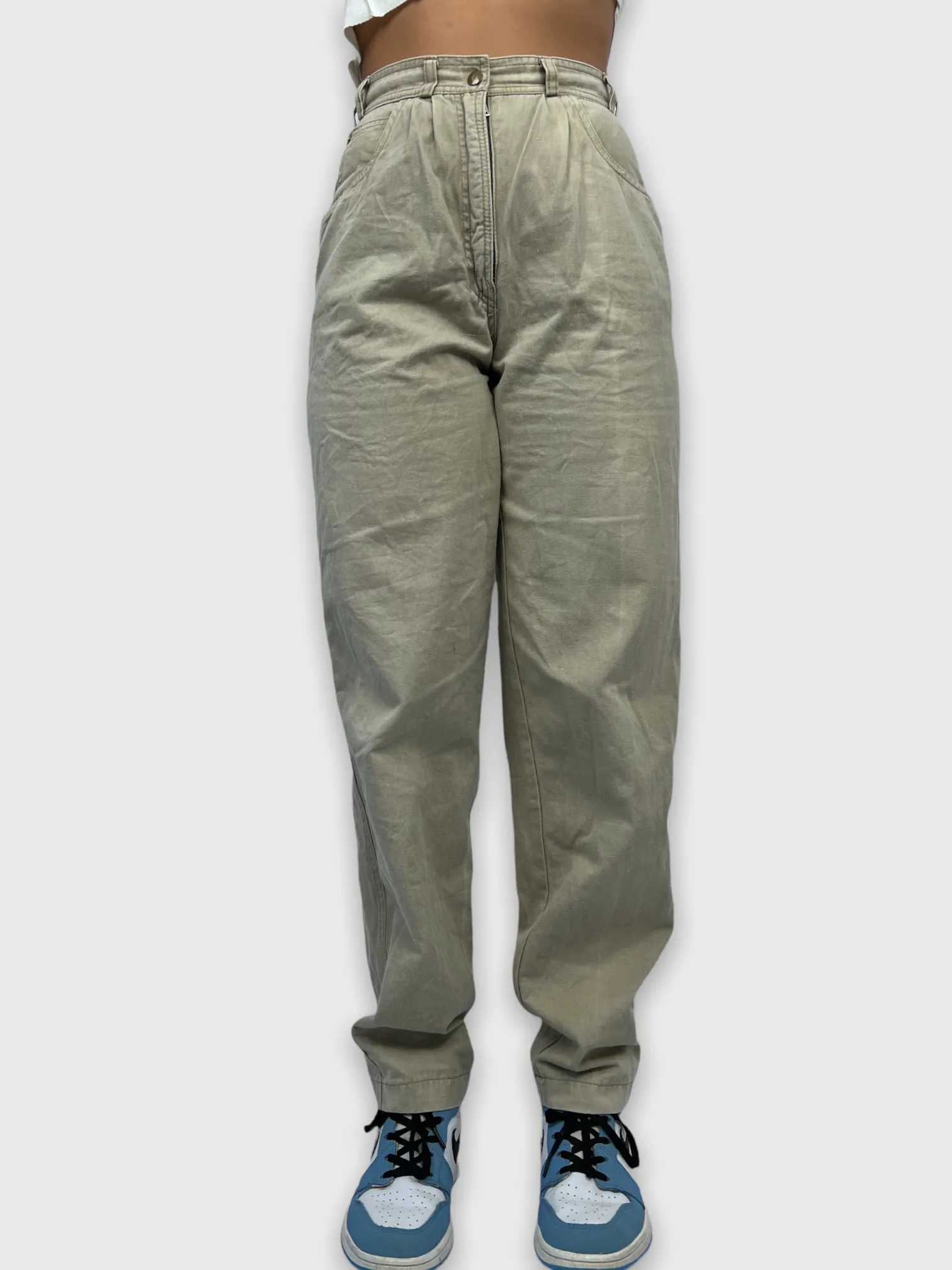 90's NZ Made Vintage High Waisted Pants Size 6