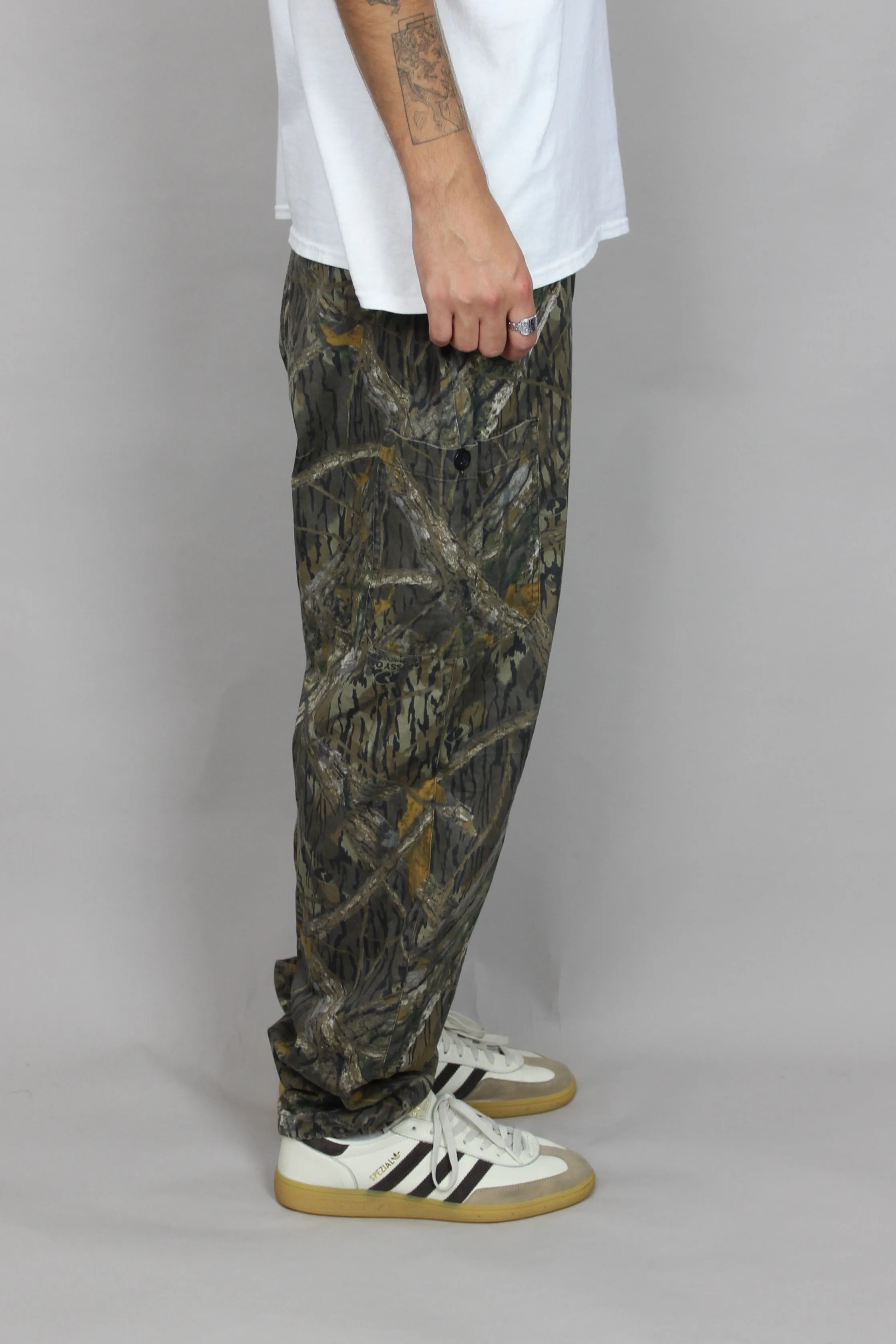 90's Realtree Camo Vintage Cargo Pants Size 34x33
