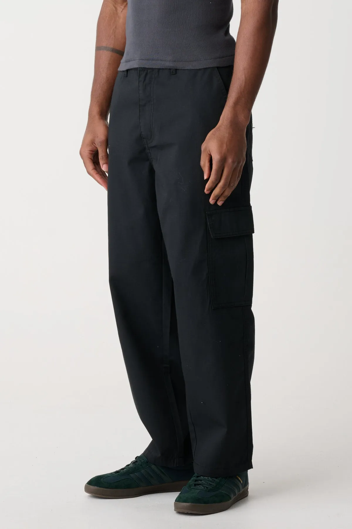 91 RIPSTOP CARGO PANT - BLACK