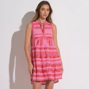 A-Line Sleeveless Mini Dress