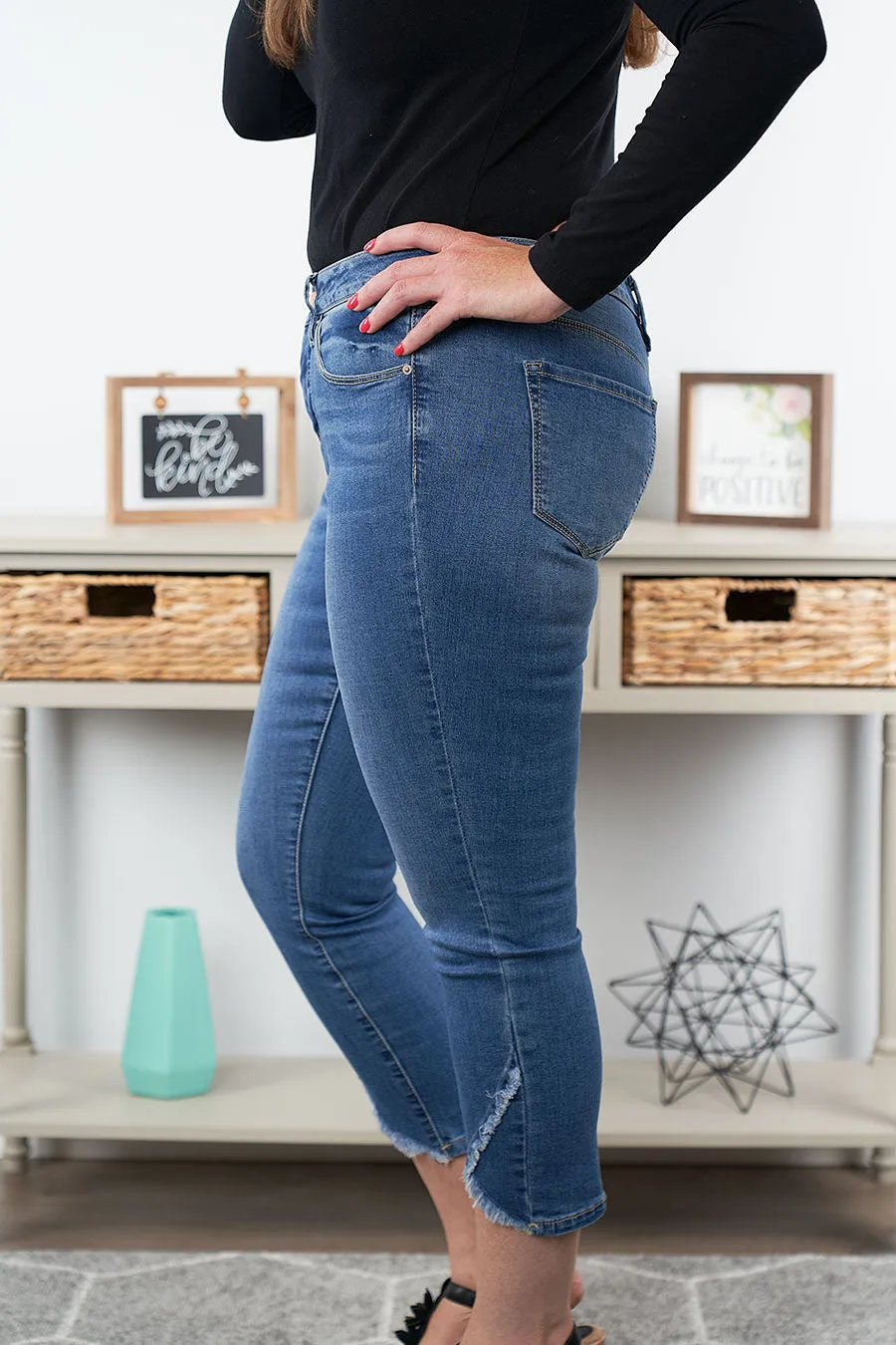 A Little Sass Capri Jeans