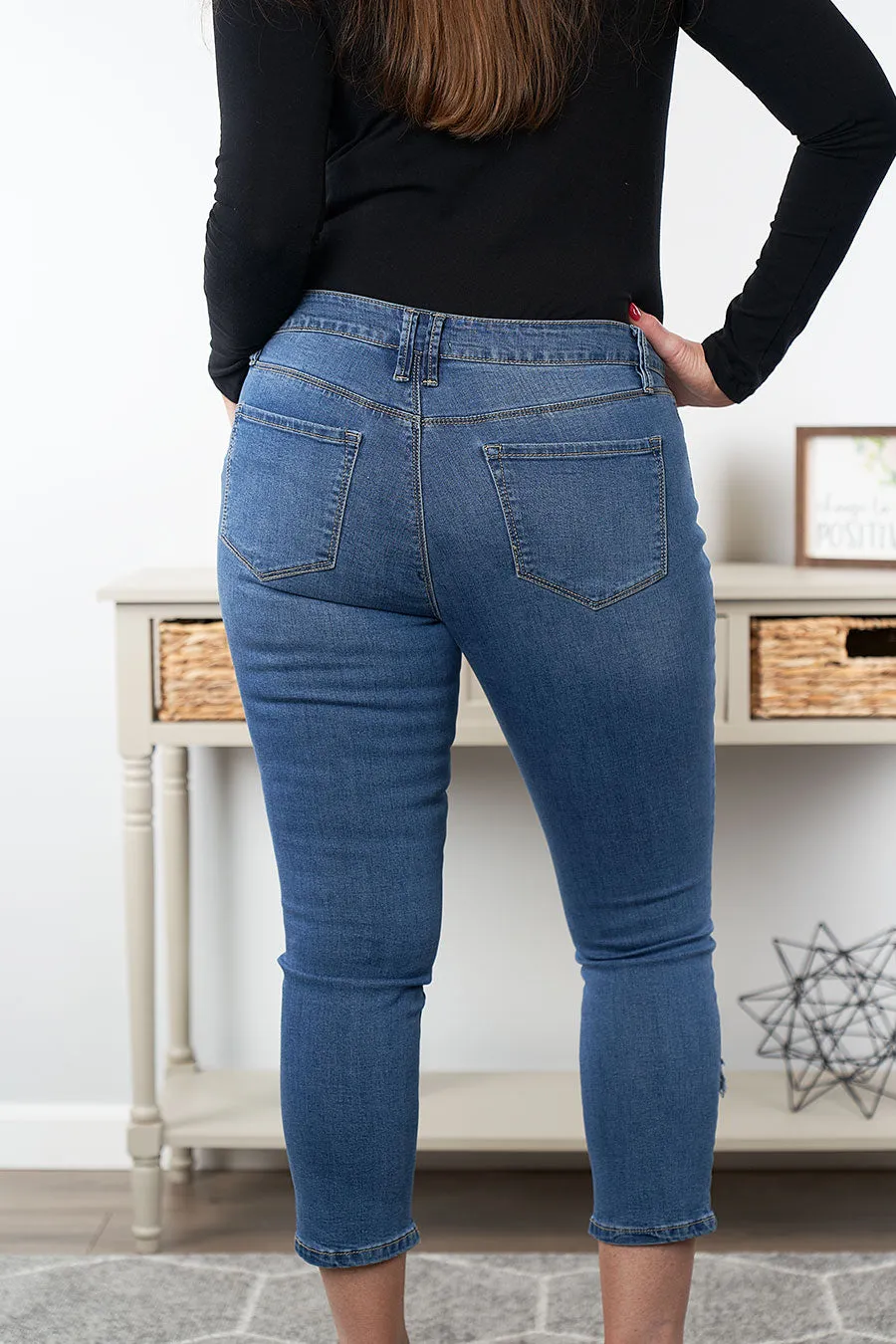 A Little Sass Capri Jeans