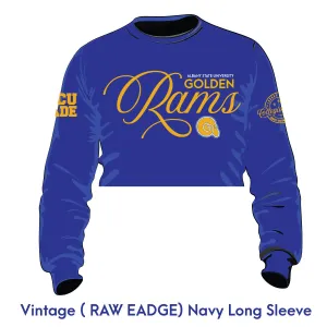 ALBANY STATE. | Chenille Crop SWEATSHIRT