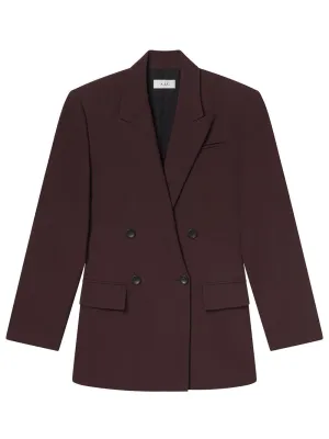 A.L.C. Calla Jacket in Chocolate Plum