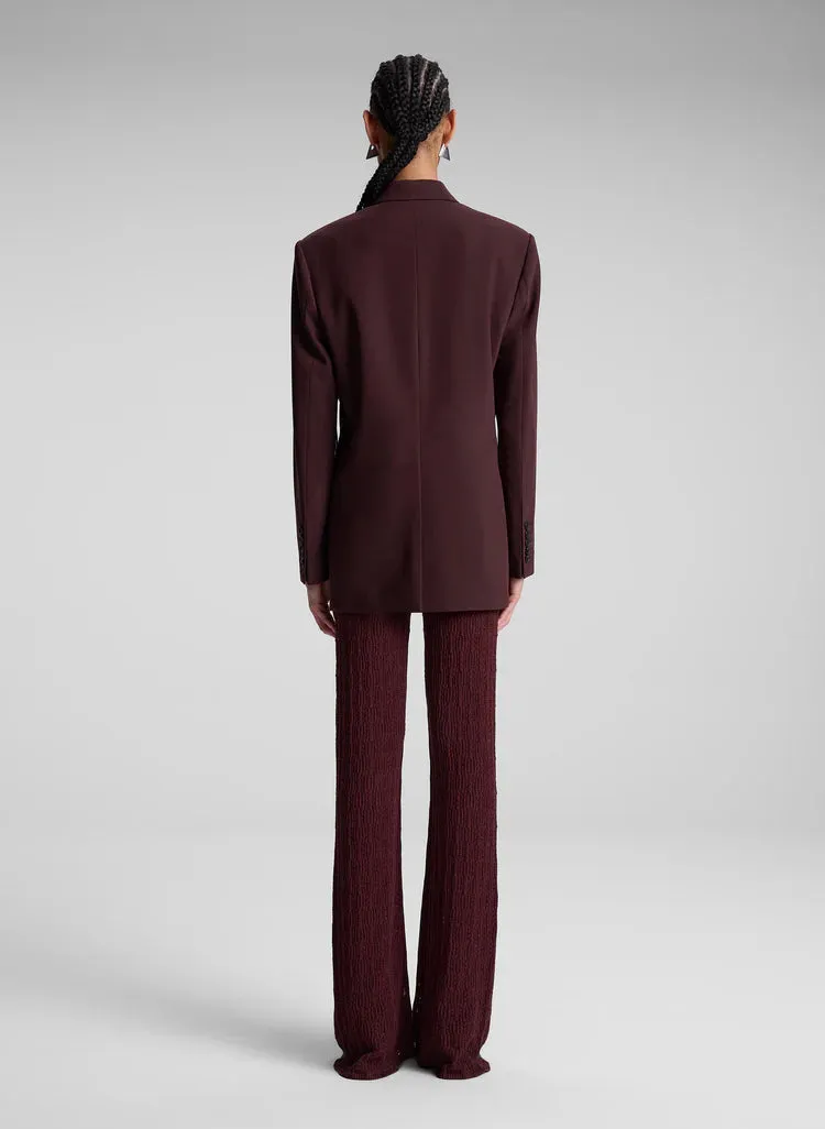 A.L.C. Calla Jacket in Chocolate Plum