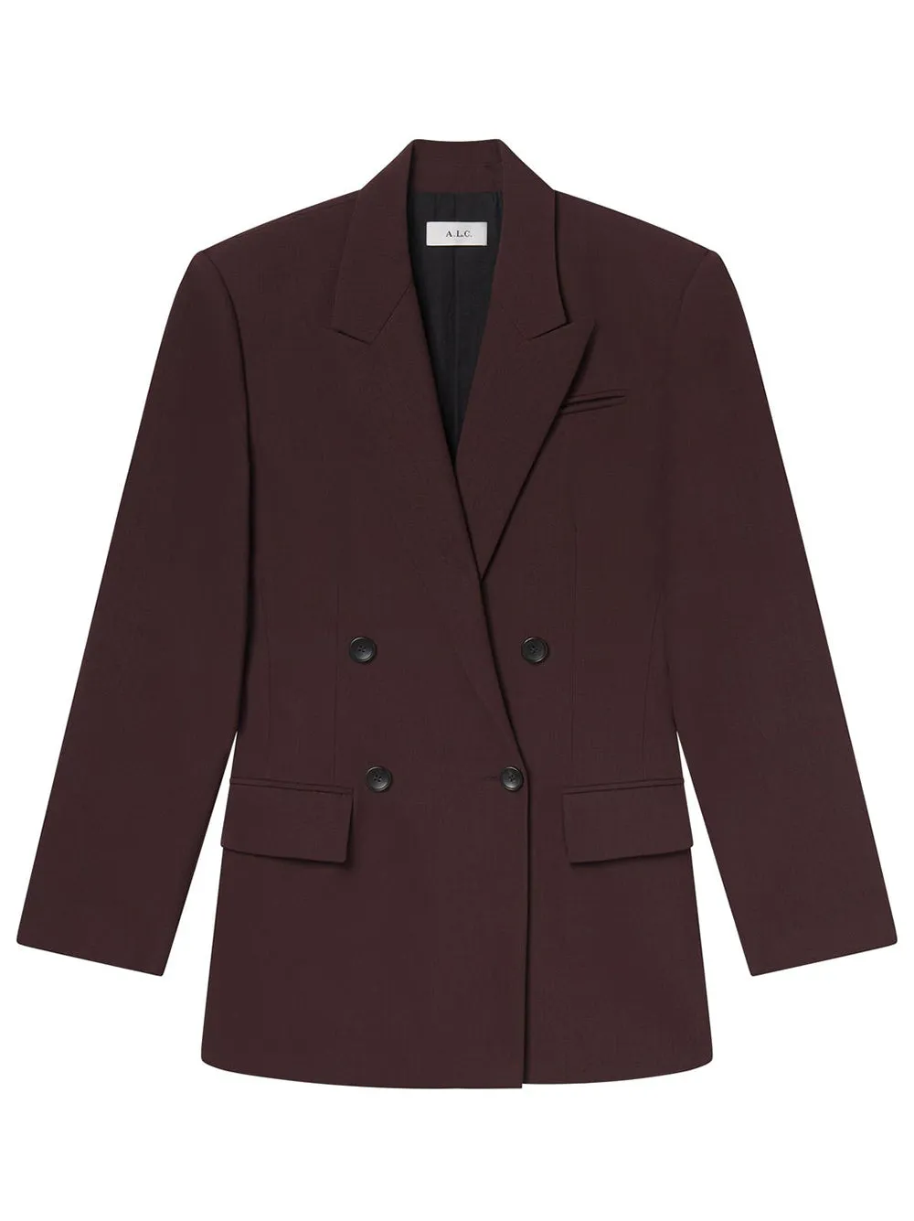 A.L.C. Calla Jacket in Chocolate Plum