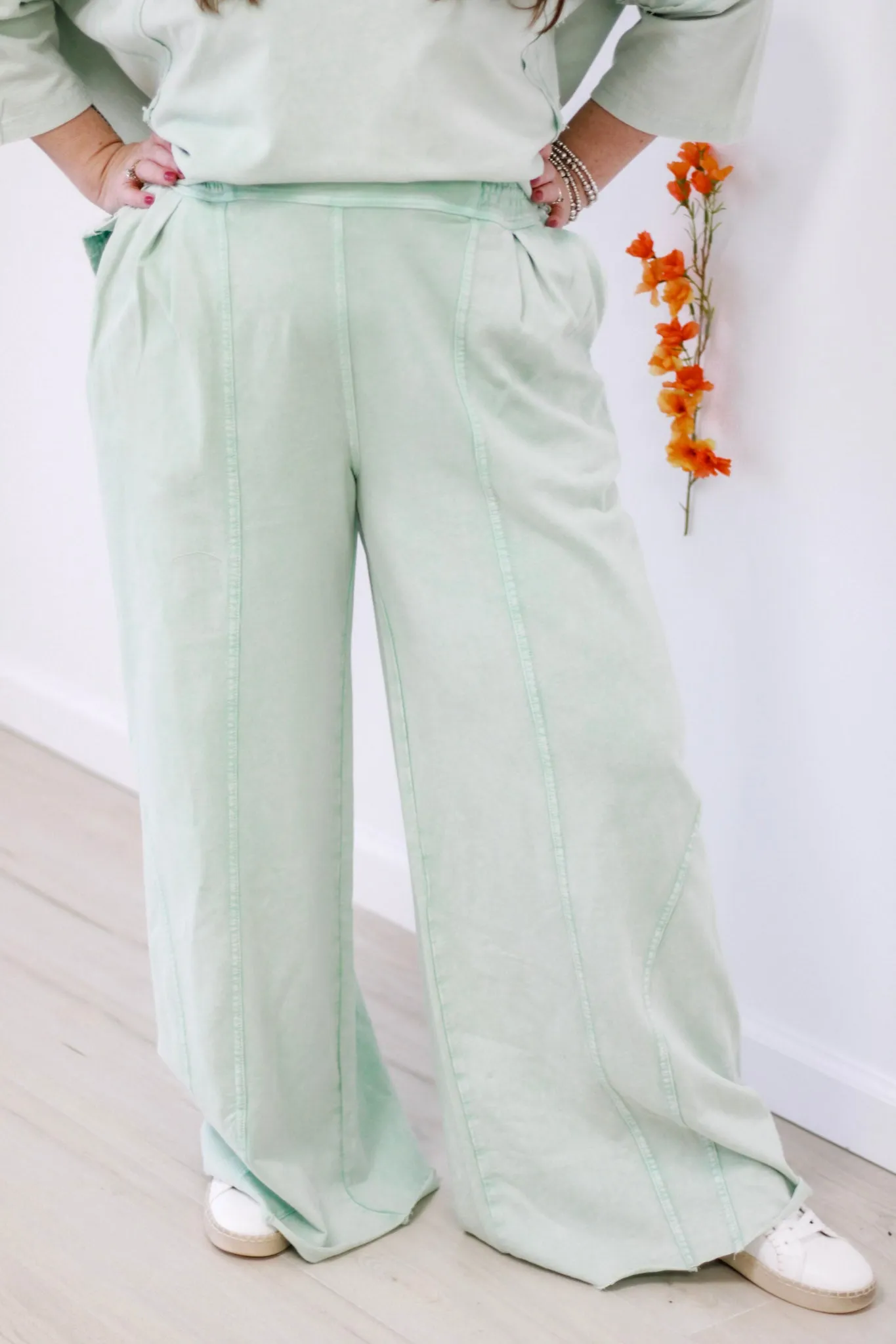 All For You Mineral Washed Pants