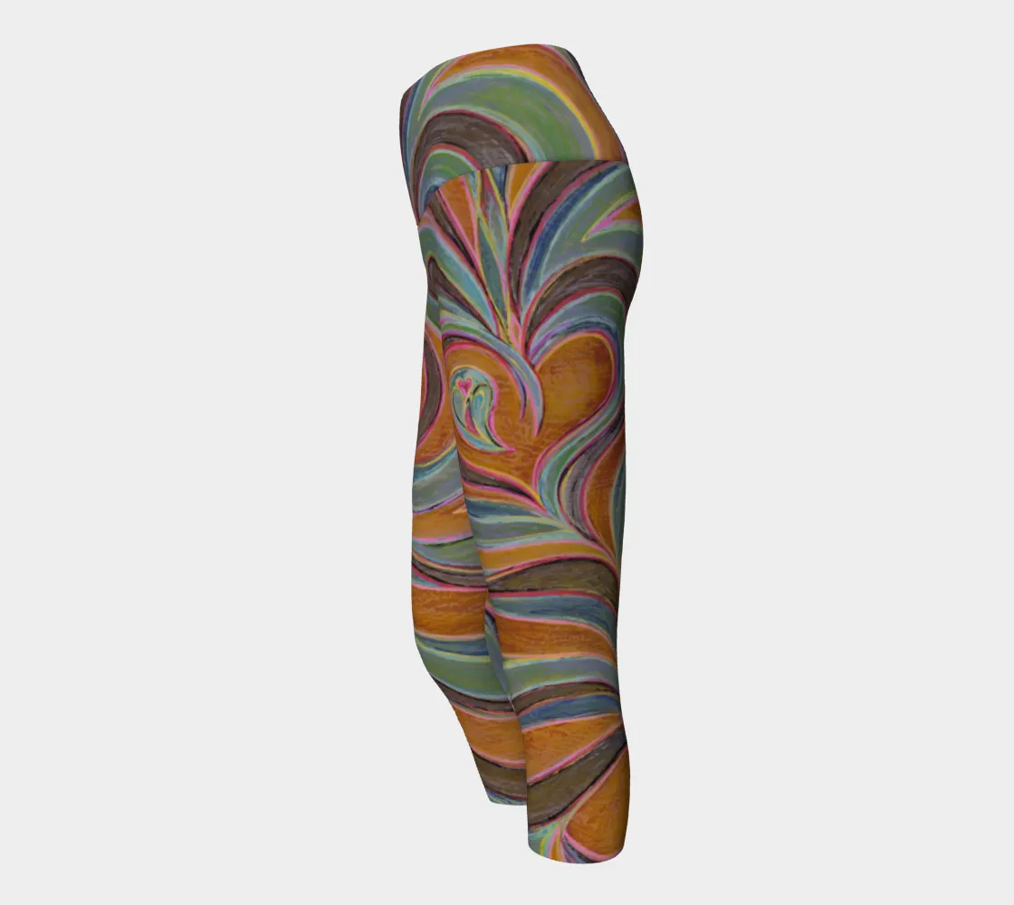 All You Need Is Love Yoga Capris