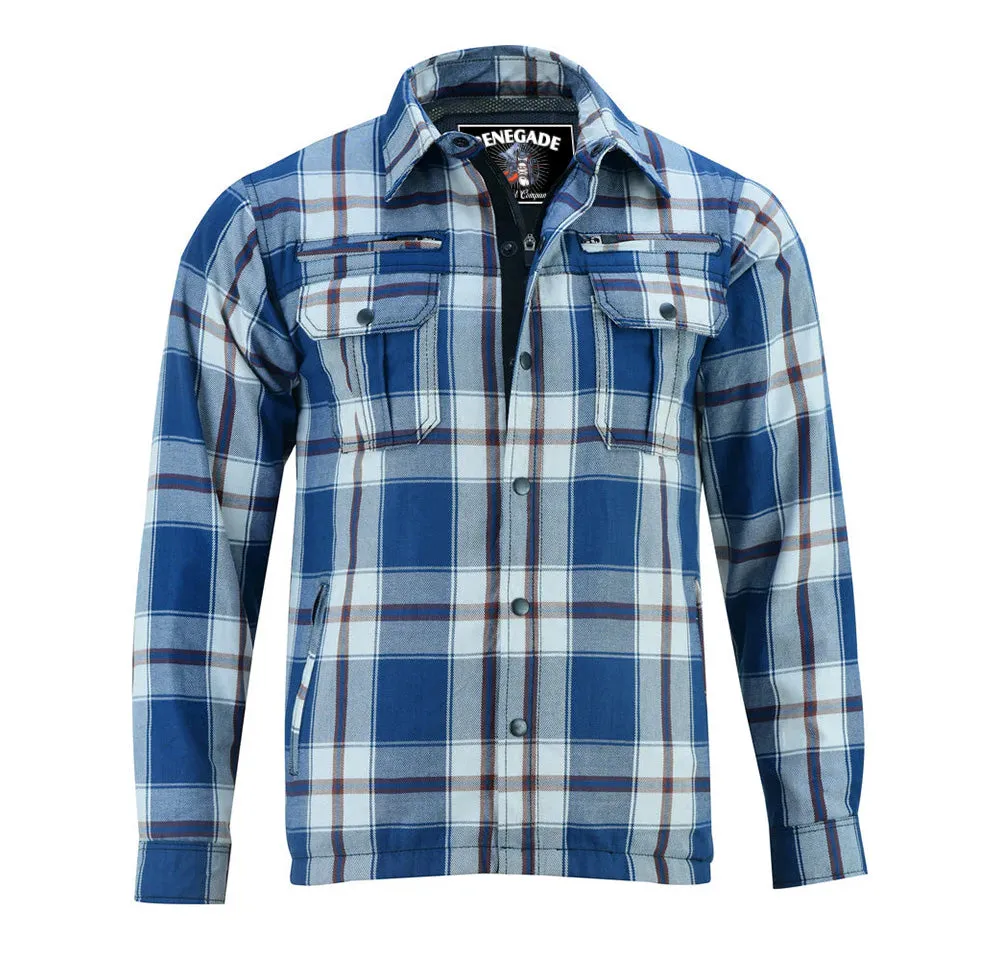 Alpha Check - Blue White and Maroon