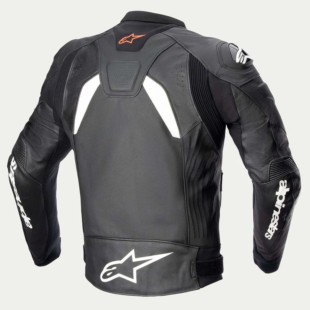 Alpinestars - GP Plus R V4 Black/White Airflow Leather Jacket