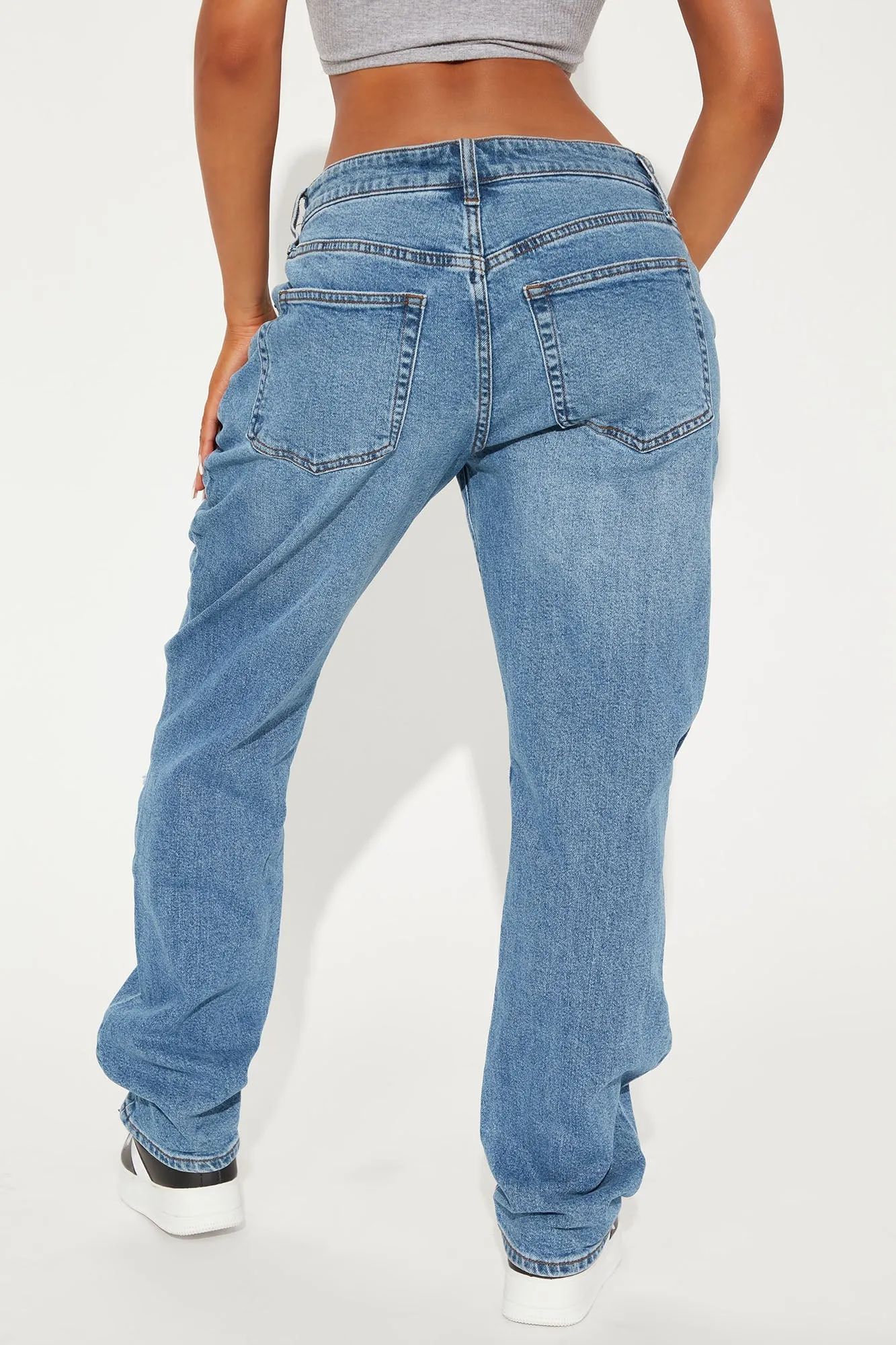 Always The Hero 90’s Straight Leg Jeans - Dark Wash