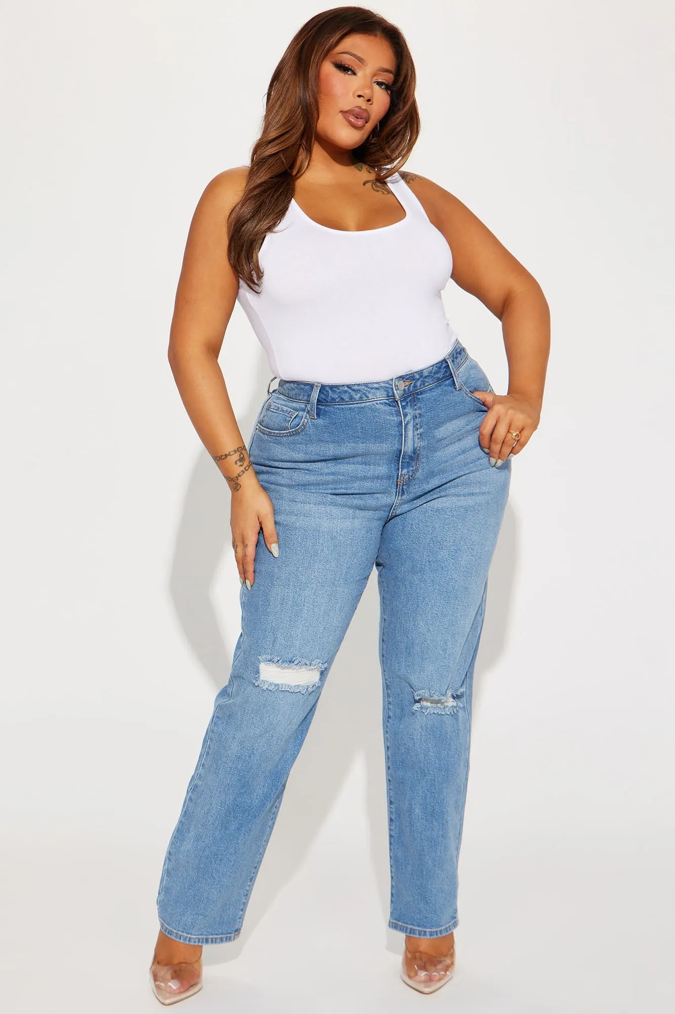 Always The Hero 90’s Straight Leg Jeans - Dark Wash