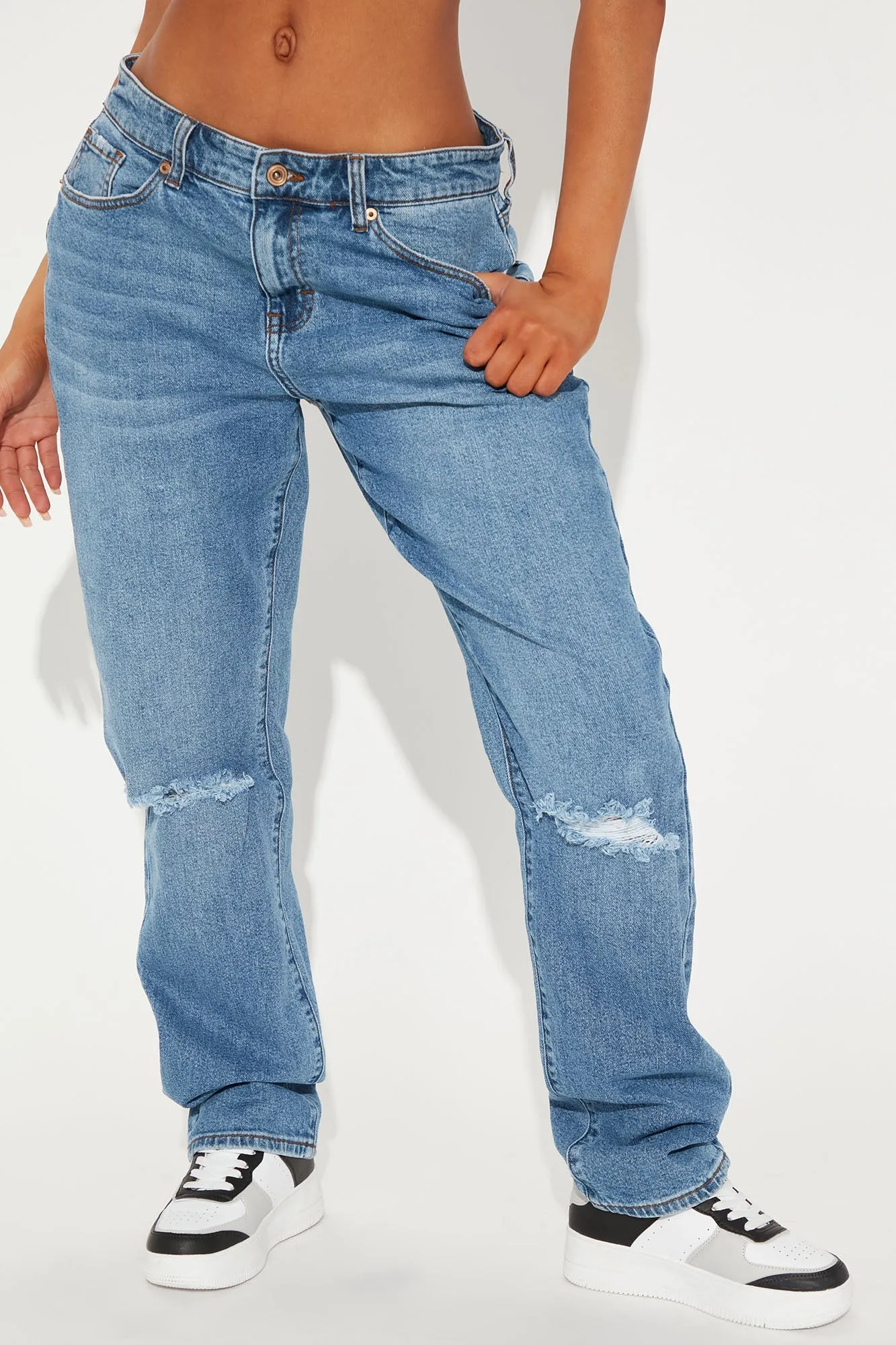 Always The Hero 90’s Straight Leg Jeans - Dark Wash