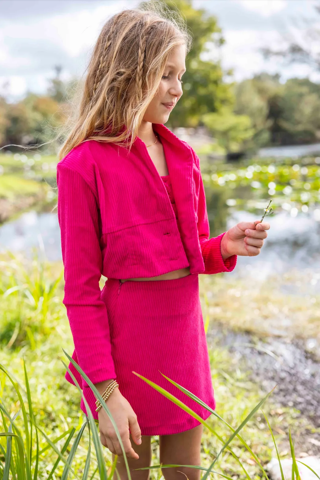 Amara Cropped Cord Jacket