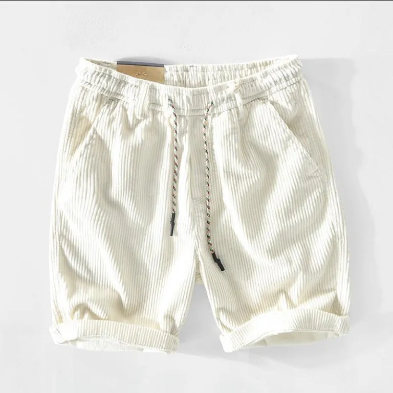 American Handsome Corduroy Shorts – Timeless Style, Modern Comfort
