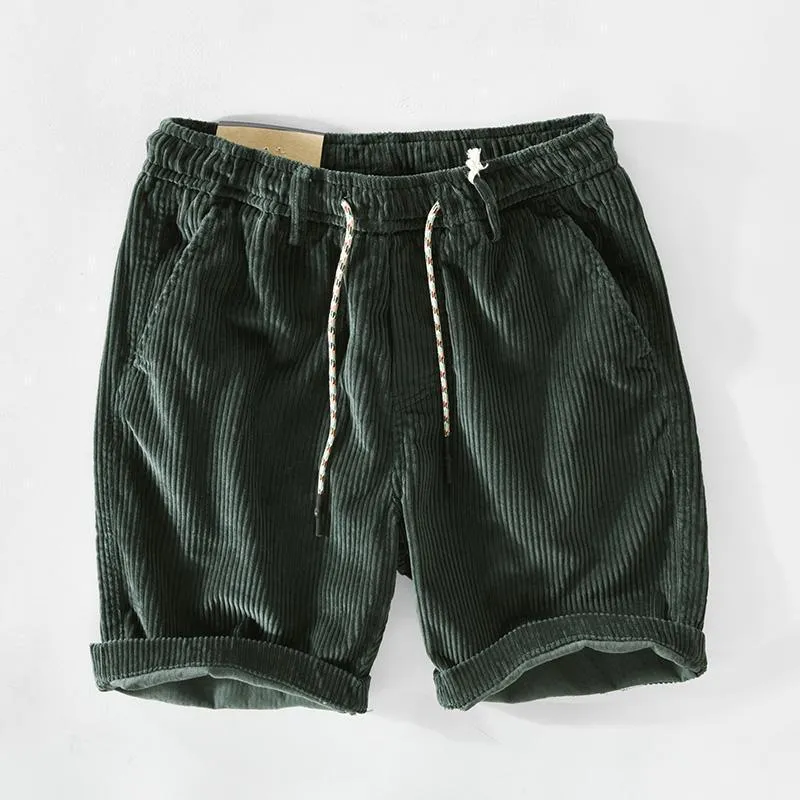 American Handsome Corduroy Shorts – Timeless Style, Modern Comfort