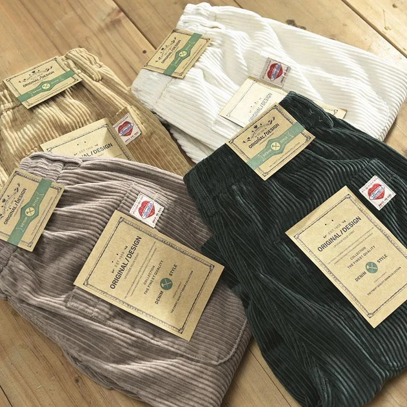 American Handsome Corduroy Shorts – Timeless Style, Modern Comfort