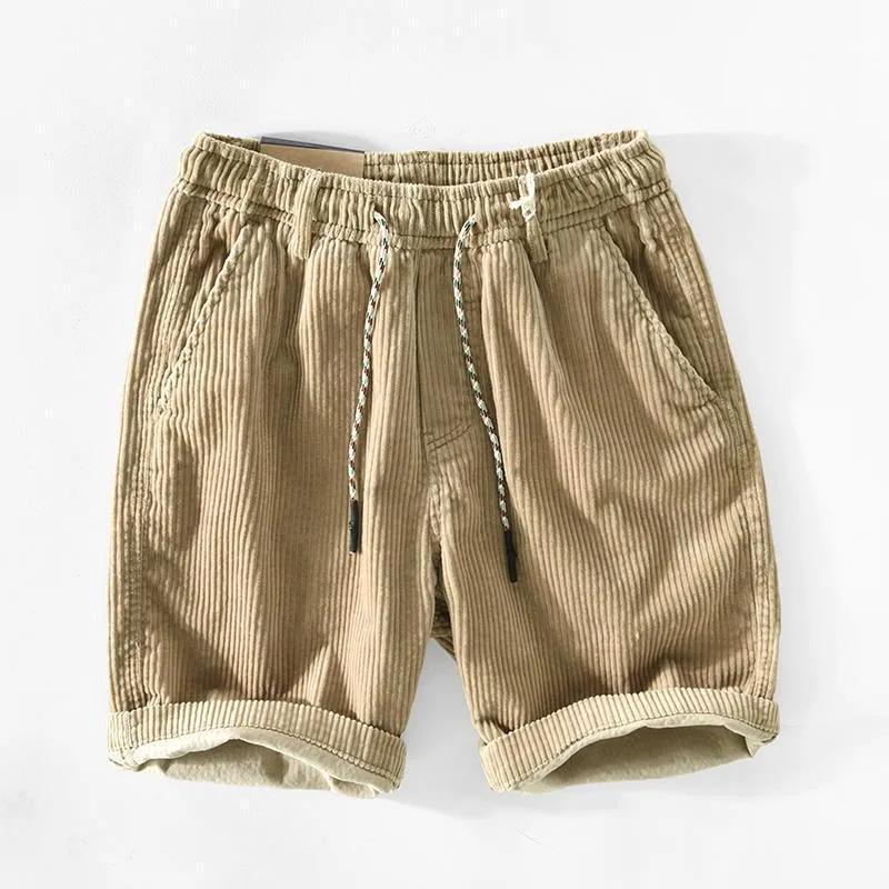 American Handsome Corduroy Shorts – Timeless Style, Modern Comfort