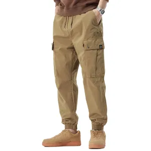 American Pocket Drawstring Cargo Pants