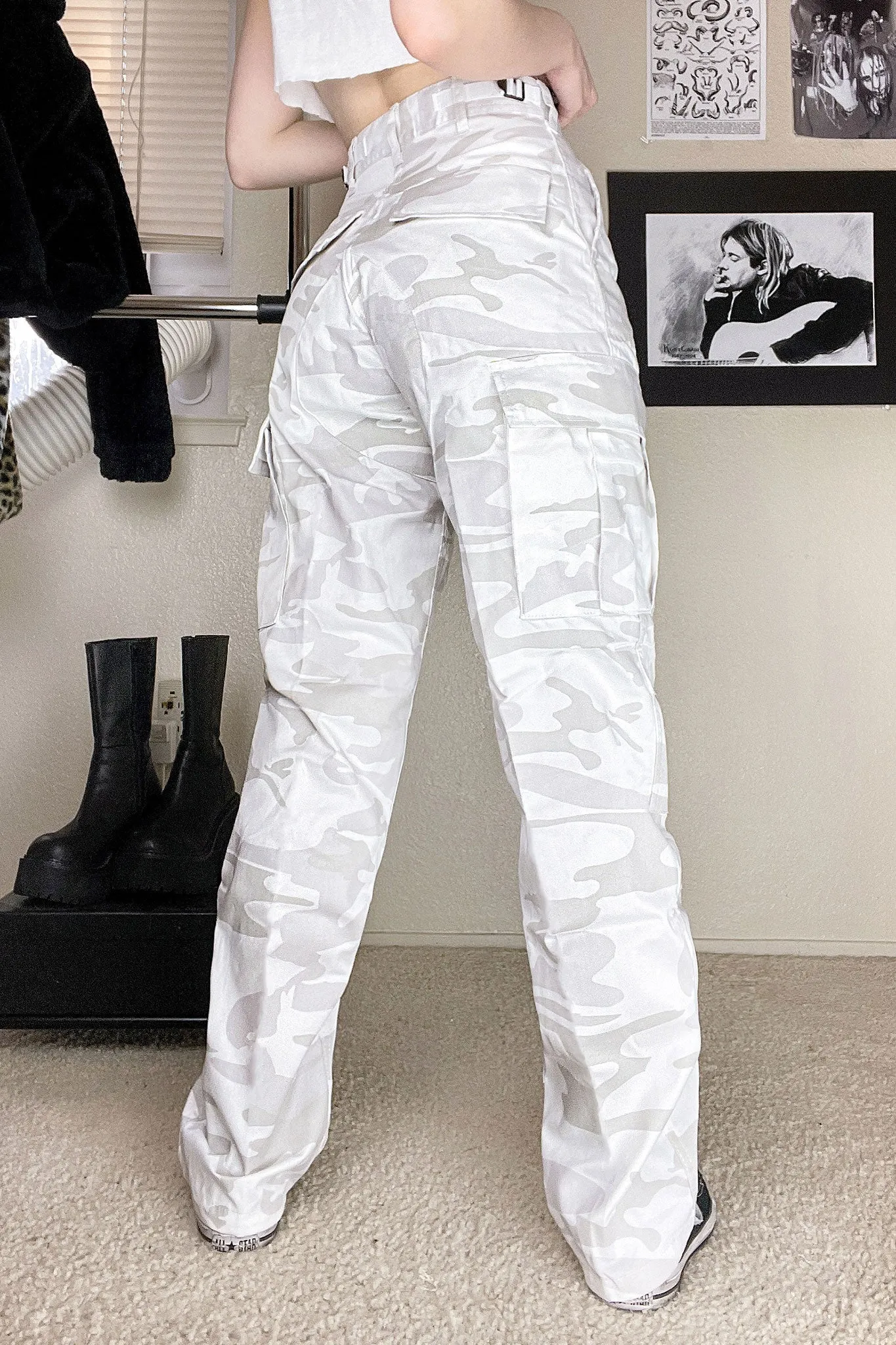 Angel Camo Cargo Pants