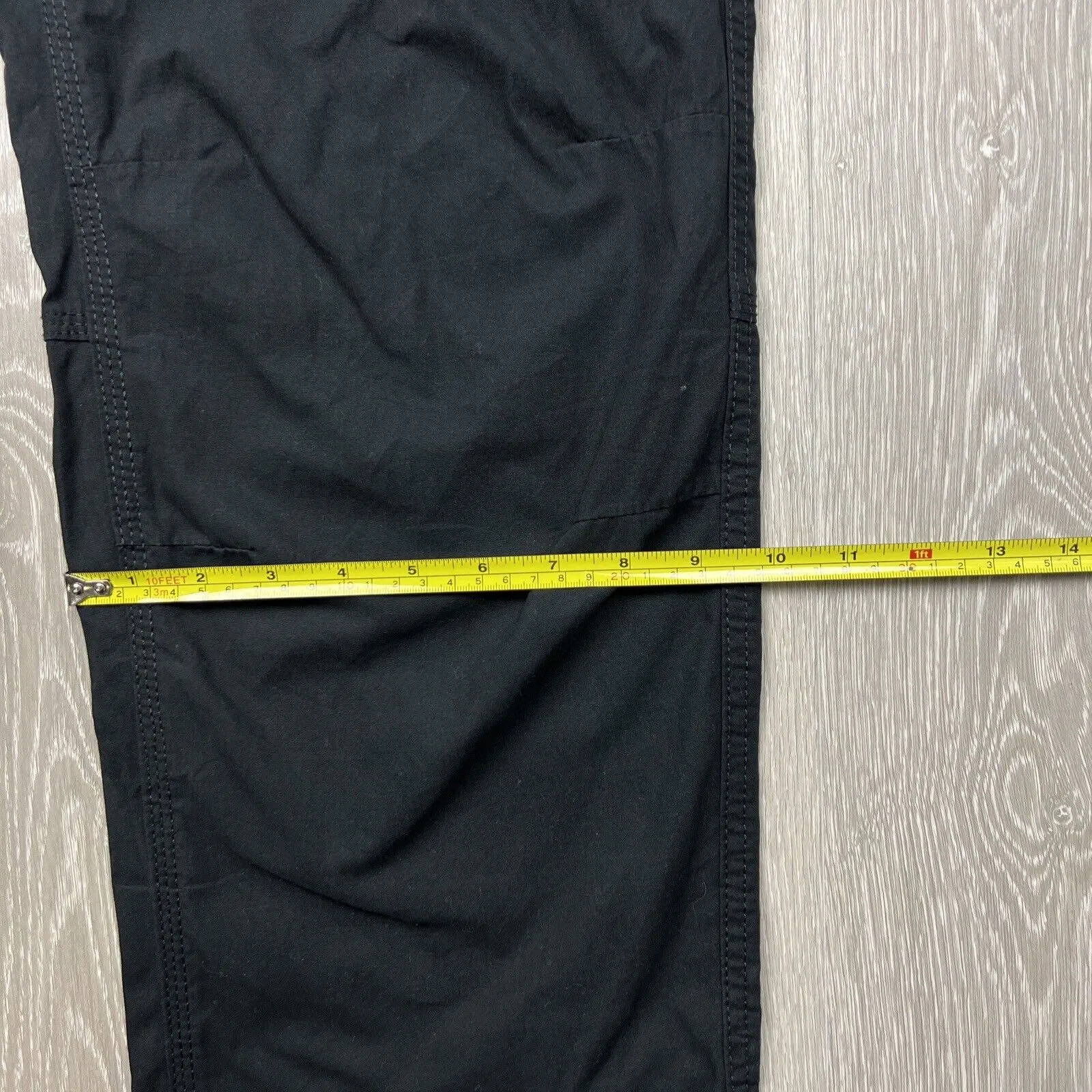 Anko Mens Regular Black Cargo Pants Size 36 (New)