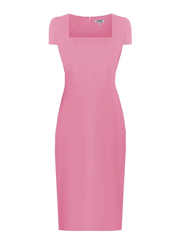 Antalya Sheath Dress with Short Sleeves