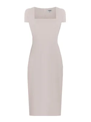 Antalya Sheath Dress with Short Sleeves
