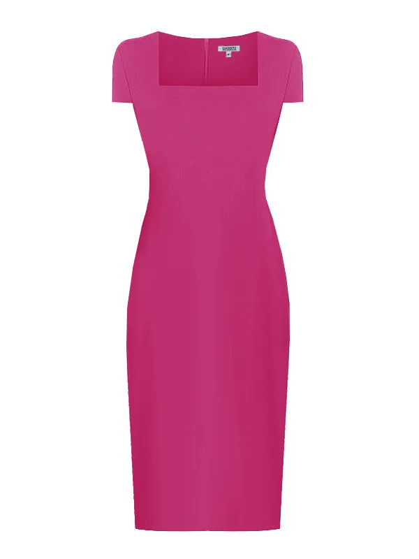 Antalya Sheath Dress with Short Sleeves