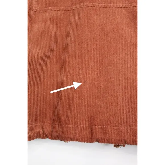 Anthropologie J.O.A Corduroy Cropped Utility Jacket