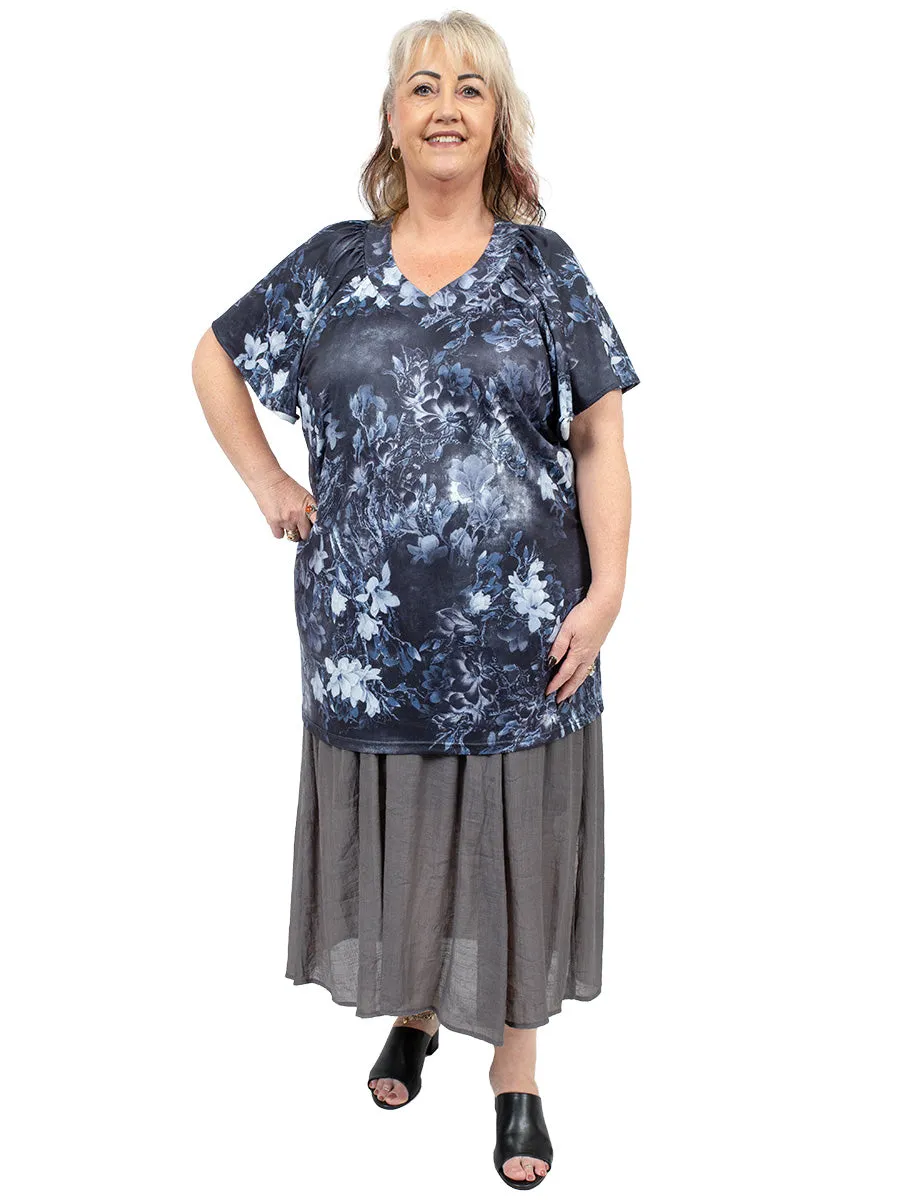 Arcade Top - Black Print**
