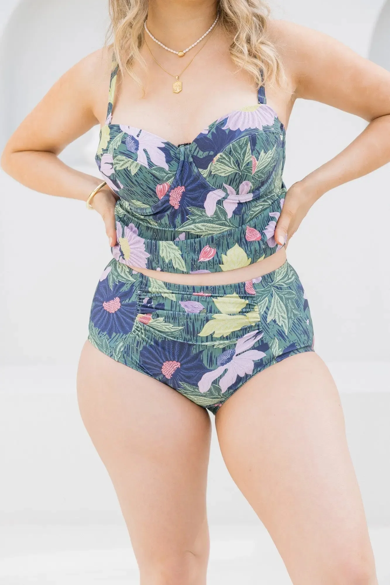 Artisan Rainforest High Waisted Brief