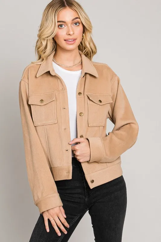 Ashton Corduroy Shacket