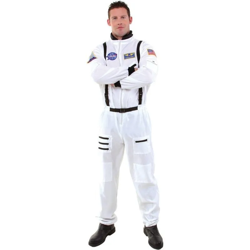 Astronaut White Mens Costume