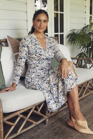 Audrey Wrap Dress - Luna