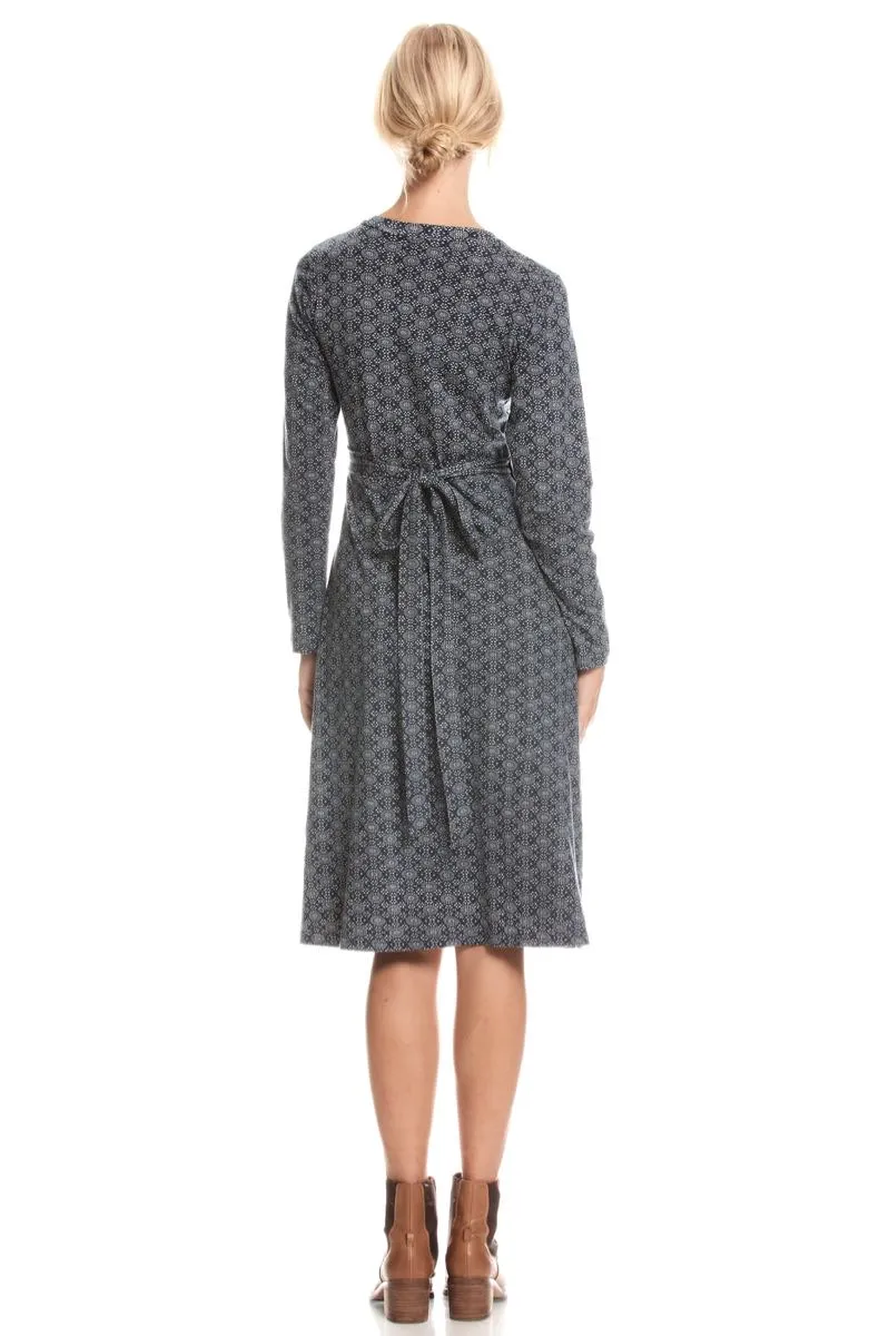 Audrey Wrap Dress - Nova